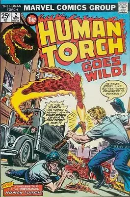 Buy HUMAN TORCH #2 F, From Strange Tales #102, Marvel Comics 1974 Stock Image • 6.99£