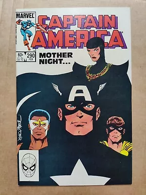 Buy Captain America #290 1984 1st Appearance Mother Superior Red Skulls Daughter FN+ • 6.21£