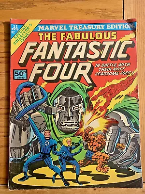 Buy Marvel Treasury Edition Fantastic Four  #11 (1976) Vintage Comic Large • 8.99£