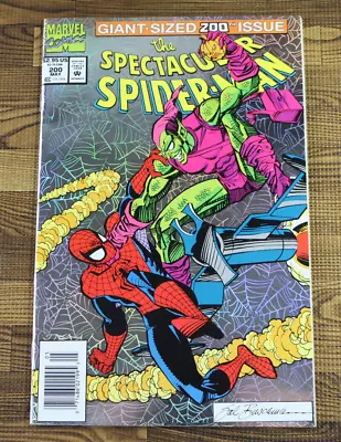 Buy 1993 Spectacular Spider-Man #200 Death Of Harry Osborne NEWSSTAND FN/FN+ • 6.21£