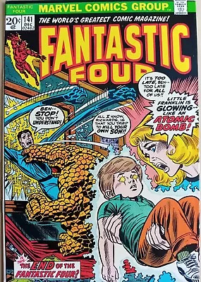 Buy Fantastic Four #141 - FN+ (6.5) - Marvel 1973 - 20 Cents Copy -  Vs Annihilus • 12.99£