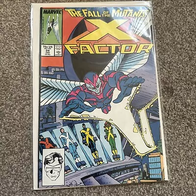 Buy X-Men - X Factor 24 - 1988 - 1st Full Appearance Of Archangel • 14£