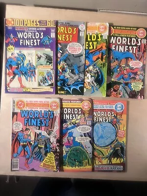 Buy WORLD’S FINEST COMICS  # 224 243 256 259 261 264 270 ( 1971 DC Comics ) • 11.18£