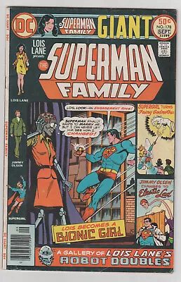 Buy DC Comics-Lois Lane Superman Family #178 Aug-Sept 1978 (Lois Becomes Bionic) • 2.33£