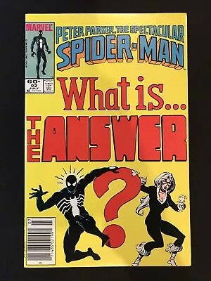 Buy Spectacular Spider-Man #92 Marvel 1984 Newsstand 1st The Answer • 5.43£