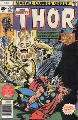 Buy Thor #263 FN; Marvel | Walter Simonson Surtur September 1977 - We Combine Shippi • 3.09£