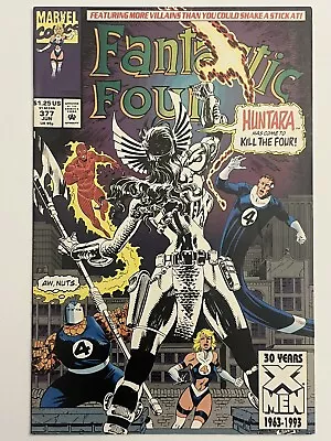 Buy Fantastic Four #377 1st App Of Huntara (Marvel 1993) VF • 5.43£