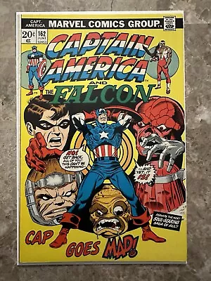 Buy Captain America #162 7.5 VF- (Marvel Comics 1973) • 18.64£
