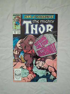 Buy Marvel Comics Mighty Thor #411 9.0-9.2! • 15.56£
