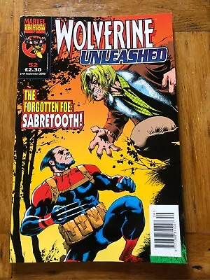 Buy Wolverine Unleashed Vol.1 # 52 - 27th September 2000 - UK Printing • 2.99£