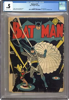 Buy Batman #13 CGC 0.5 1942 4158452016 • 454.32£