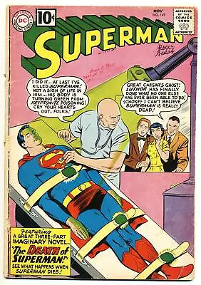 Buy SUPERMAN #149 G, 8th Legion App. (Cameo), DC Comics 1961 • 27.96£
