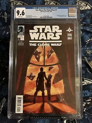 Buy Star Wars The Clone Wars #1 Cgc 9.6 1st Appearance Ahsoka &captain Rex 2008 • 661.30£