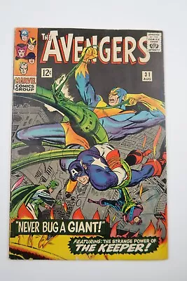 Buy The Avengers #31 Silver Age 1966 Marvel Comics F/F+ • 23.30£