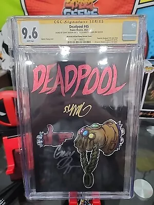 Buy Deadpool #45 Run The Jewels 2023 Mexican Foil CGC 9.6 Signed Two Times • 310.64£