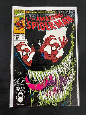 Buy The Amazing Spider-Man # 346 1991 Marvel Comics Venom ERIK LARSEN • 19.45£
