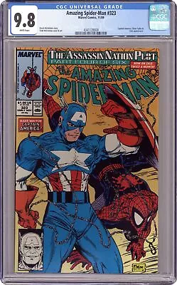 Buy Amazing Spider-Man #323 CGC 9.8 1989 4341139008 • 124.26£