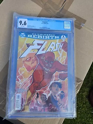 Buy The Flash Rebirth Godspeed First Cover Apperance CGC 9.6 • 49.99£