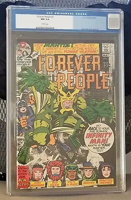 Buy Forever People #2 1st Mantis DeSaad DC 1971 CGC 9.4 White • 108.73£