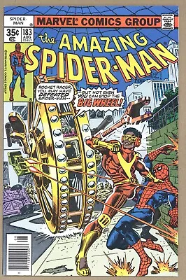 Buy Amazing Spider-Man 183 (FVF) Rocket Racer! Marv Wolfman 1978 Marvel Comics W080 • 12.43£