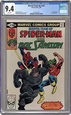 Buy Marvel Team-Up #102 CGC 9.4 1981 4374757002 • 42.01£