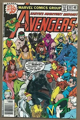 Buy **the Avengers #181**(1978, Marvel)**1st App. Of Scott Lang**john Byrne**vg/fn** • 17.85£