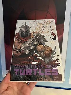 Buy TMNT 1 NYCC Battle Damage Shredder Tyler Kirkham Ltd 500 CGC It • 28£