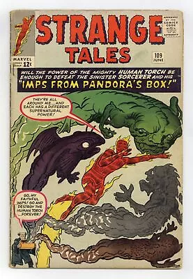 Buy Strange Tales #109 GD 2.0 1963 • 85.58£