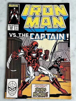 Buy Iron Man #228 VF/NM 9.0 - Buy 3 For FREE Shipping! (Marvel, 1988) • 3.89£