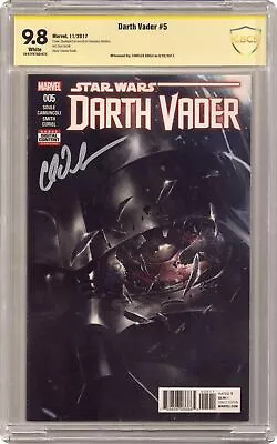 Buy Star Wars Darth Vader #5A Camuncoli CBCS 9.8 SS Soule 2017 18-07F87AD-073 • 97.08£