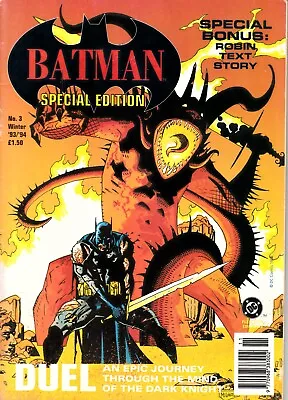 Buy Batman Special Edition No. 3 Winter '93/'94 DC Comic • 10£