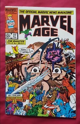 Buy MARVEL AGE # 27 June 1985 VFN (7.5) Secret Wars II, John Bolton, Star Wars • 3.95£