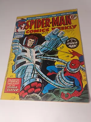 Buy SPIDER-MAN COMICS WEEKLY # 54 - 23 Feb 1974 Iron Man Thor • 5.49£