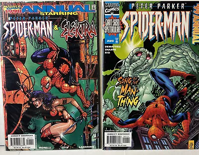 Buy Peter Parker Spectacular Spider-Man Annuals ‘98 ‘99 • 10.09£