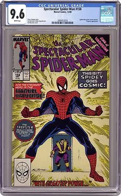 Buy Spectacular Spider-Man Peter Parker #158D CGC 9.6 1989 3880453016 • 77.66£