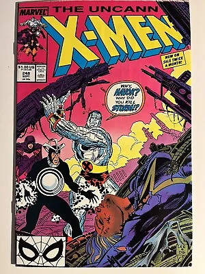 Buy X-Men#248- 1st Jim Lee Art- Higher Grade MCU-1989 • 7.14£