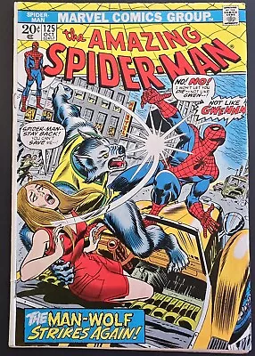 Buy The Amazing Spider-man #125 Comic Book (marvel Comics Group, 1973) Bronze Age + • 31.06£