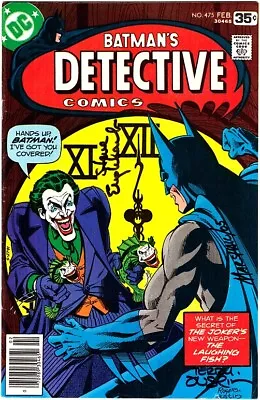 Buy DETECTIVE COMICS #475 FN- Signed 3X Steve Englehart/Marshall Rogers/Terry Austin • 232.97£