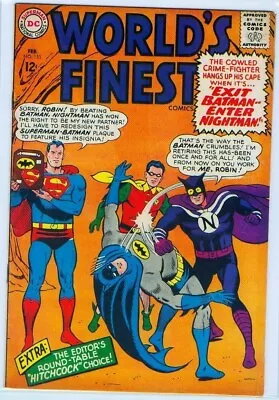 Buy World's Finest #155 (1966) Fn+ 6.5    Exit Batman--enter Nightman!  • 22£
