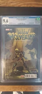 Buy All-New Wolverine #2 CGC 9.6 Key Issue! • 100£