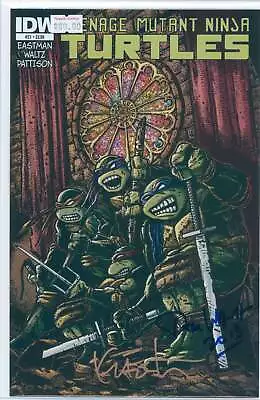 Buy Teenage Mutant Ninja Turtles #21 9.0 VF/NM Raw Signed Eastman & Waltz • 46.60£