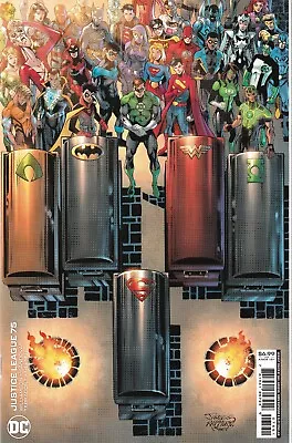 Buy Justice League #75 Death Of (2018) Dan Jurgens Cardstock Variant ~ Unread Nm • 5.44£