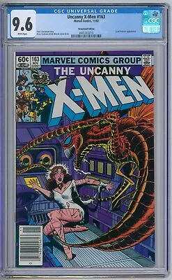 Buy Uncanny X-Men 163 CGC Graded 9.6 NM+ Newsstand Marvel Comics 1982 • 58.31£