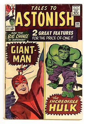 Buy Tales To Astonish #60 GD 2.0 1964 • 27.96£