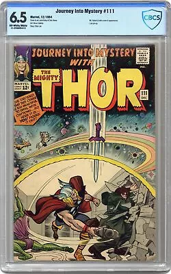 Buy Thor Journey Into Mystery #111 CBCS 6.5 1964 21-2F68DFB-013 • 120.37£