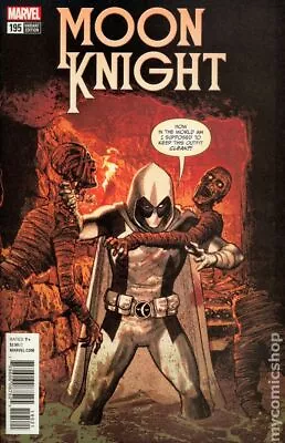 Buy Moon Knight 195B VF/NM 9.0 2018 Stock Image • 8.54£