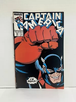 Buy Captain America 354 1989 First John Walker U.S. Agent Key • 7.73£