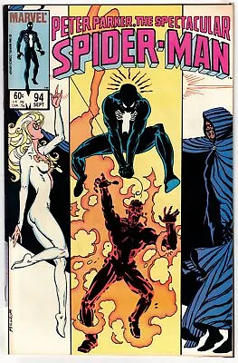 Buy Spectacular Spider-man #94 (1984)- 1st Cameo Appearance Johnathan Ohnn- Spot- Vf • 8.08£