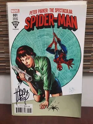 Buy Peter Parker: The Spectacular Spider-man #1 - Variant Adam Kubert Signed W/ Coa • 46.60£