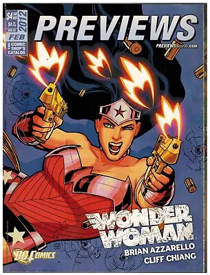 Buy 2012 Wonder Woman Avengers X-Men 281 Magazine Previews • 8.45£